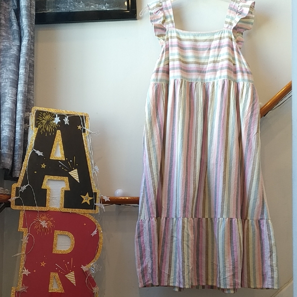 Striped Pastel Sundress